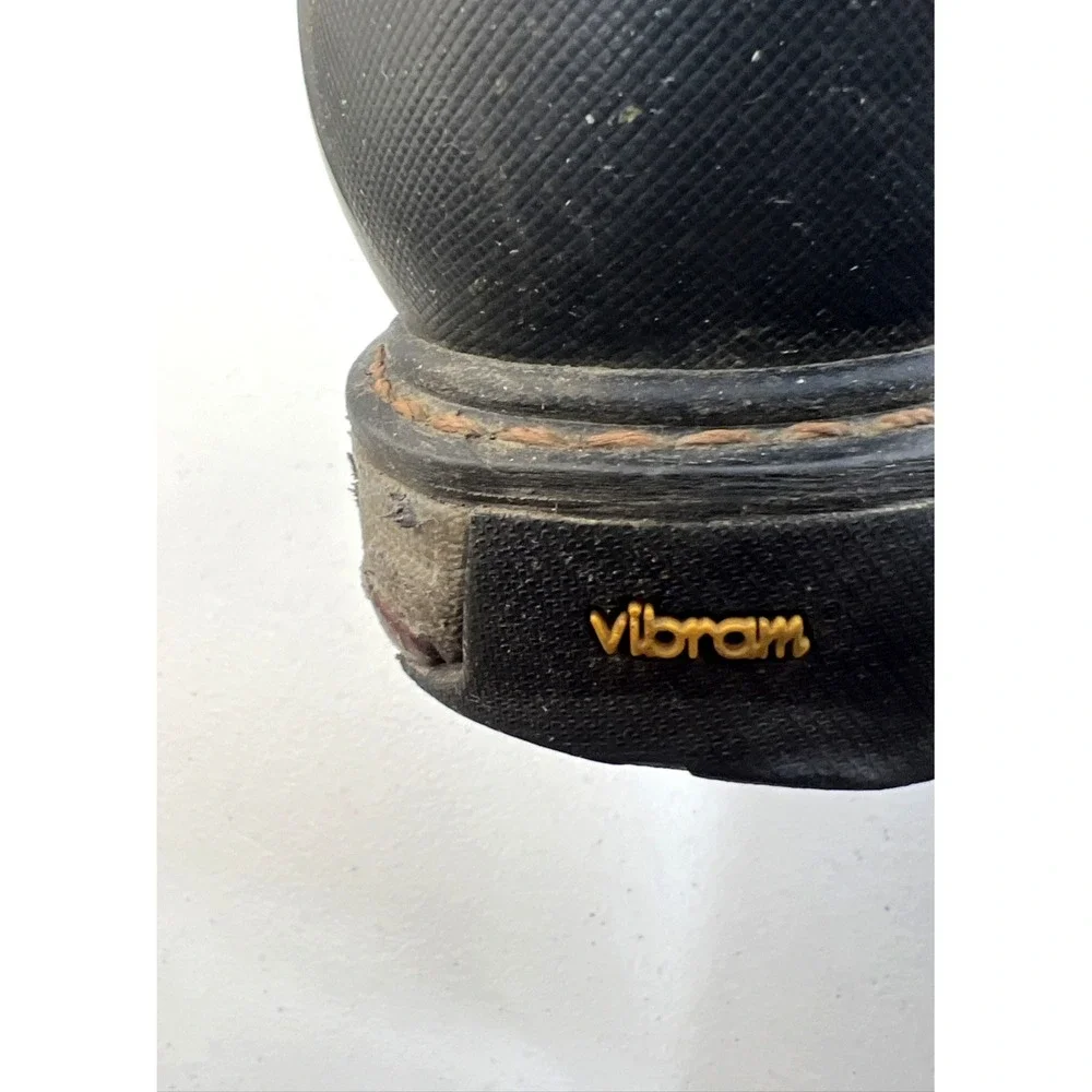 Justin Men's Warhawk Nano Toe Chestnut Leather Vibram Safety Workboot Size 8D‎